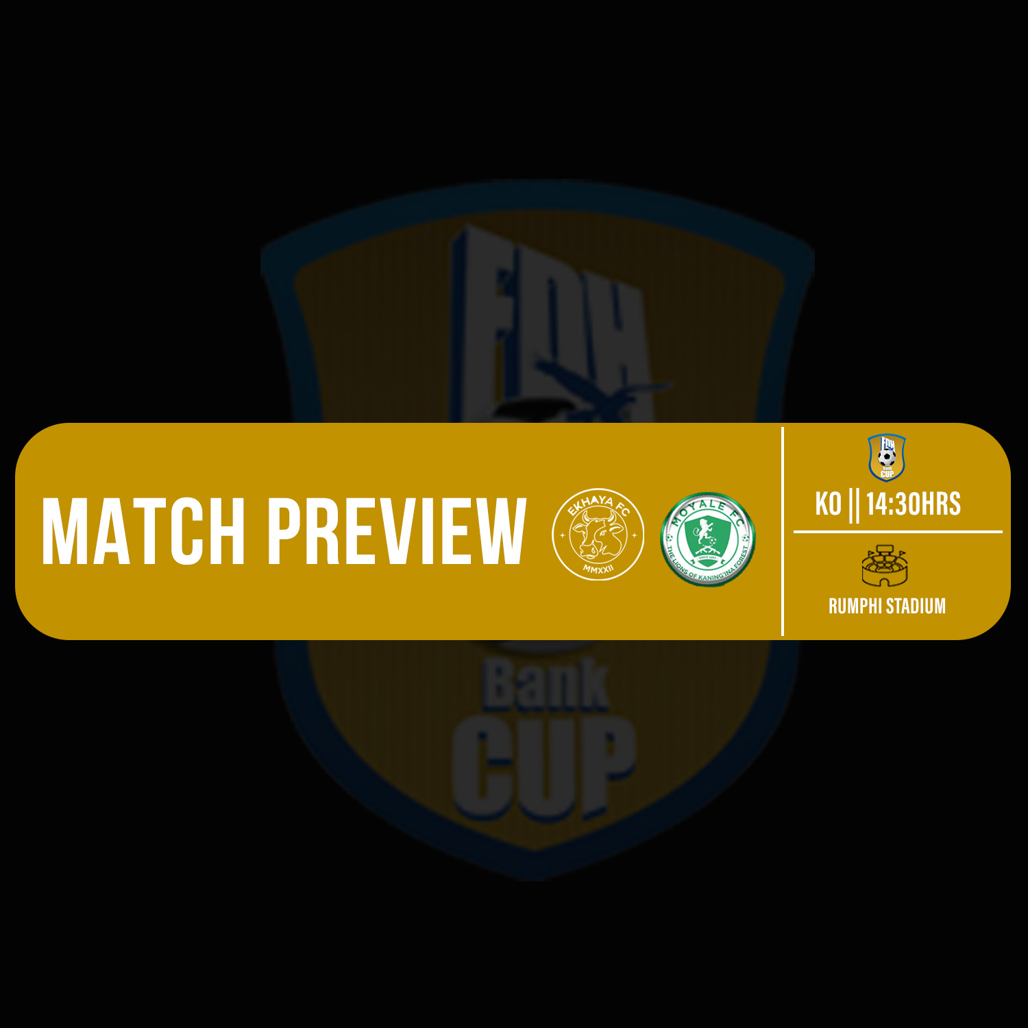 Preview: Knockout Rodeo as Cowboys Aim to Rope in Moyale Barracks in FDH Bank Cup - Ekhaya FC